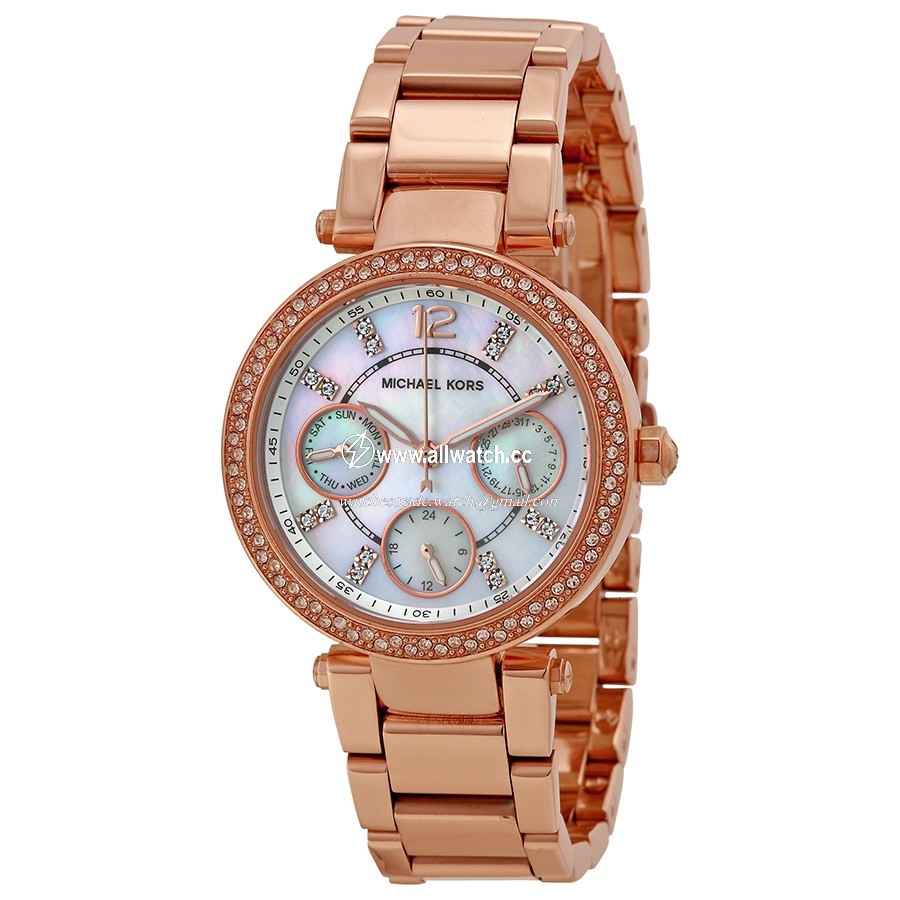 Michael Kors MK5616 Ladies Quartz Rose Gold-tone Stainless Steel
