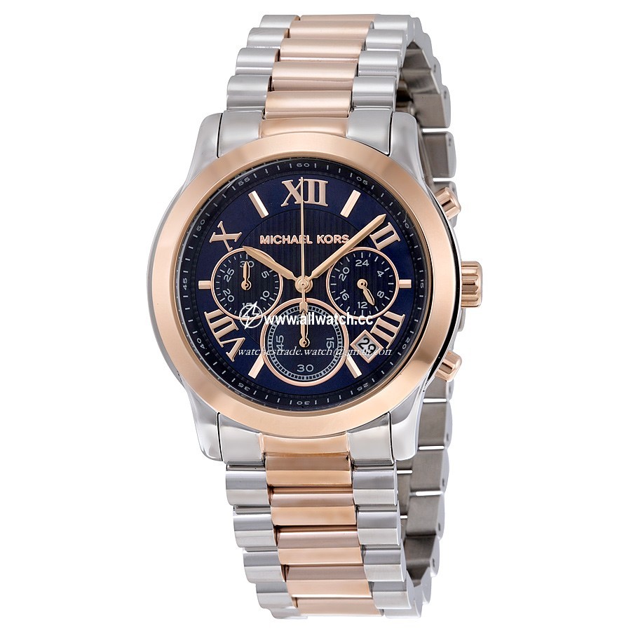 Michael Kors MK6156 Ladies Quartz Rose Gold-tone Stainless Steel