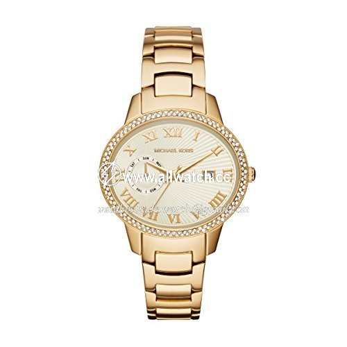 Michael Kors MK6227 Ladies Quartz Gold-plated Stainless Steel