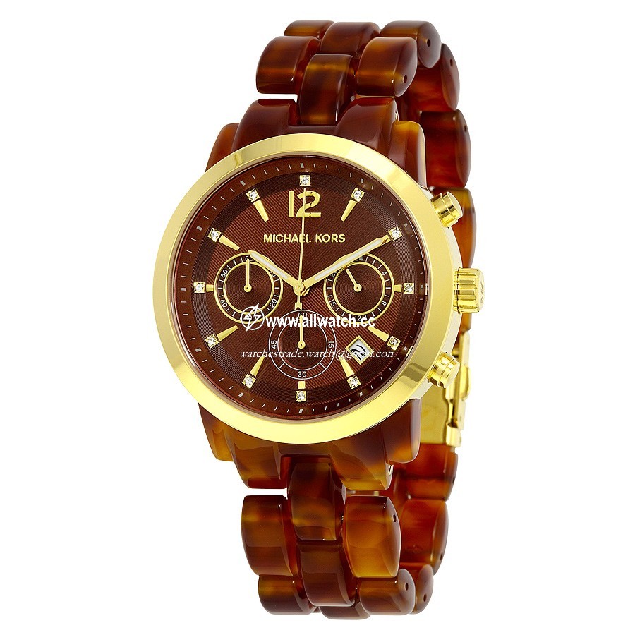 Michael Kors MK6235 Ladies Quartz Gold-plated Stainless Steel