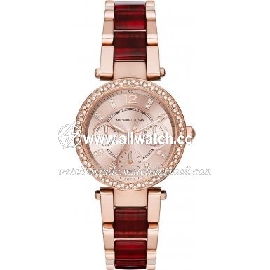 Michael Kors MK6239 Ladies Quartz Rose Gold-plated Stainless Steel