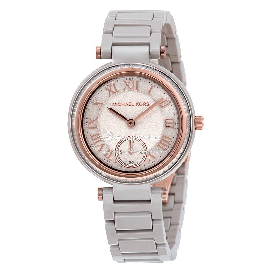 Michael Kors MK6241 Ladies Quartz Grey Ceramic