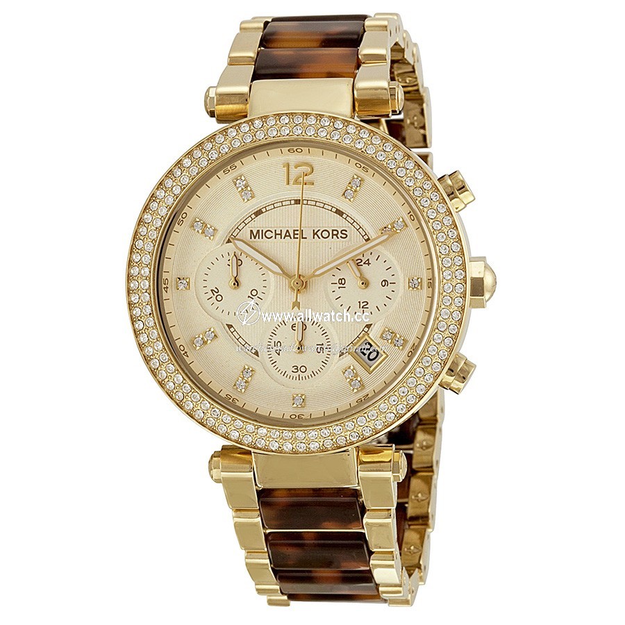 Michael Kors MK5688 Parker Ladies Quartz Gold-tone Stainless Steel