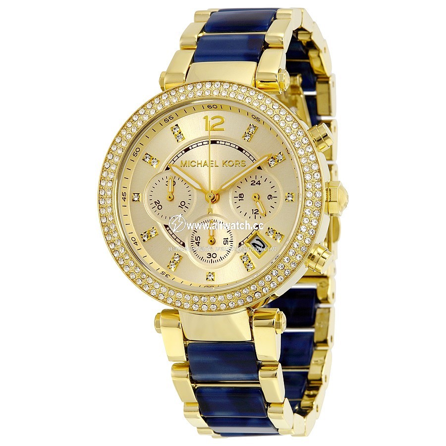 Michael Kors MK6238 Parker Ladies Quartz Gold-plated Stainless Steel