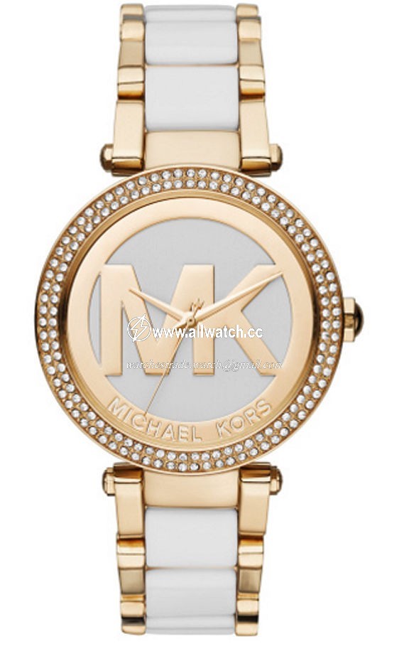 Michael Kors MK6313 Parker Ladies Quartz Gold-Tone Stainless Steel