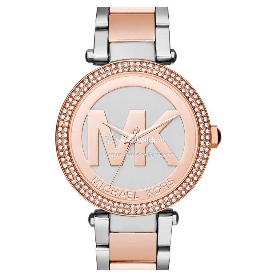 Michael Kors MK6314 Parker Ladies Quartz Rose Gold-Tone
