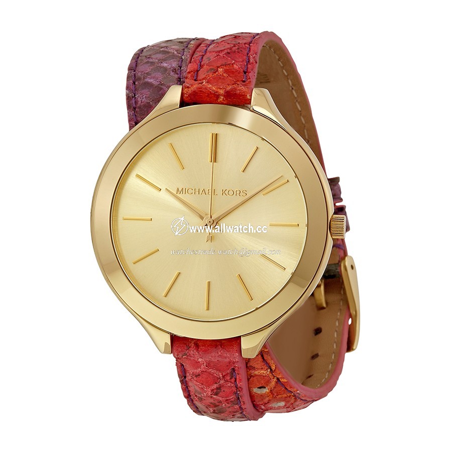 Michael Kors MK2390 Runway Ladies Quartz Gold-tone Stainless Steel