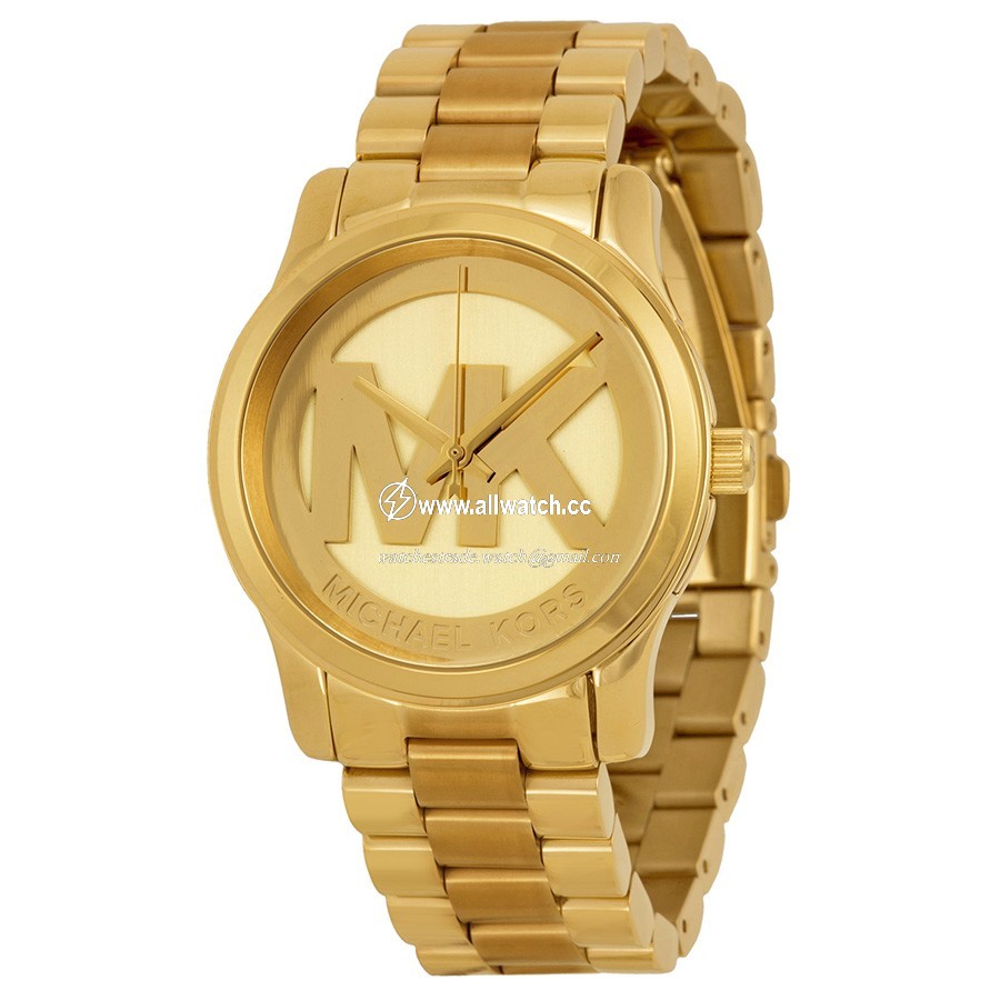 Michael Kors MK5786 Runway Ladies Quartz Gold-tone Stainless Steel