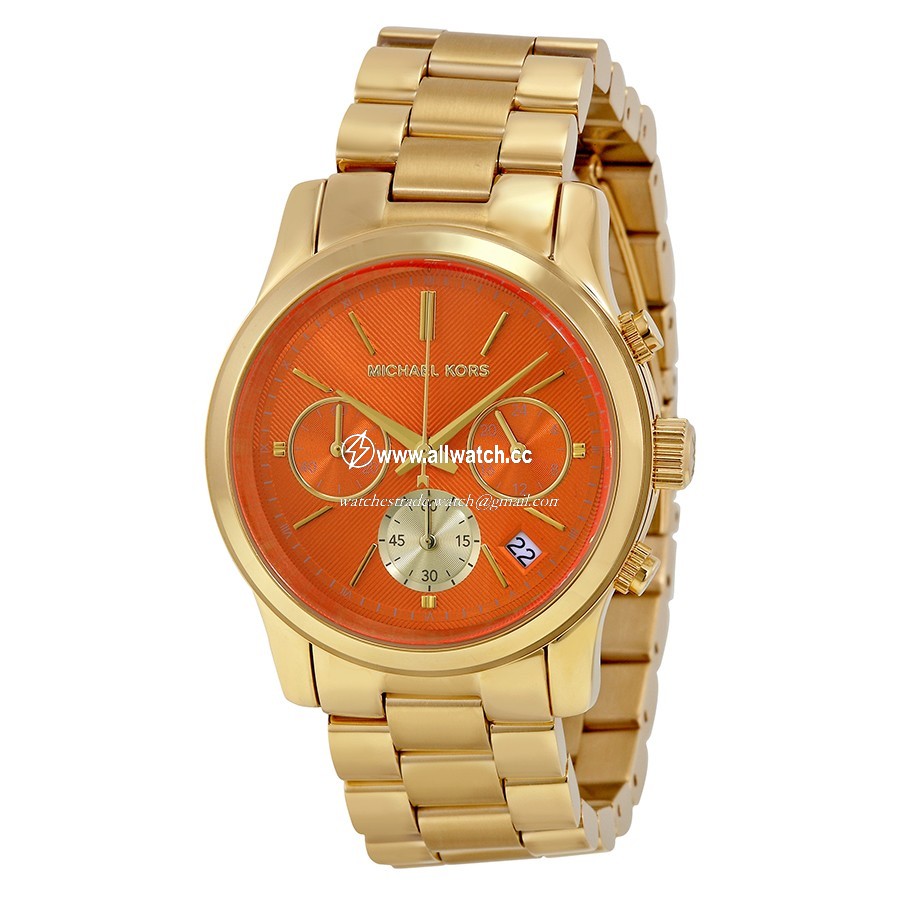 Michael Kors MK6162 Runway Ladies Quartz Gold-tone Stainless Steel