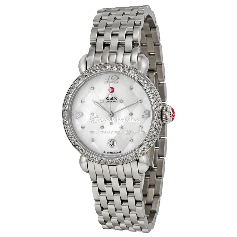 Michele MWW03R000002 CSX Ladies Quartz Stainless Steel