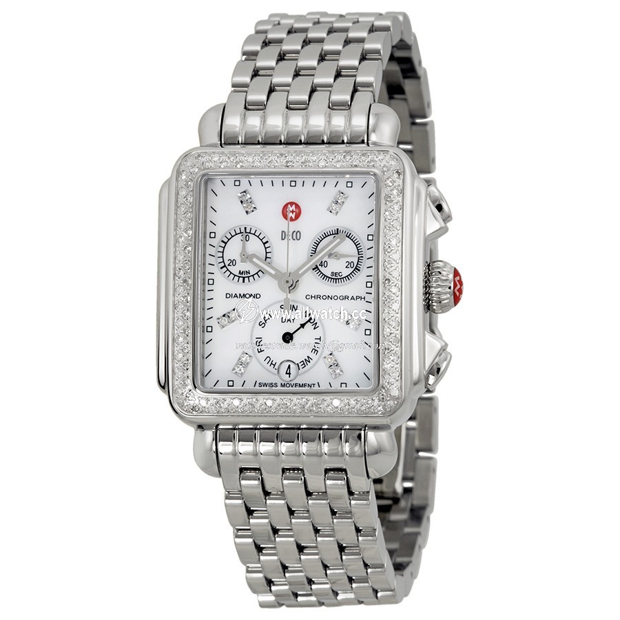 Michele MWW06P000099 Deco Ladies Quartz Stainless Steel