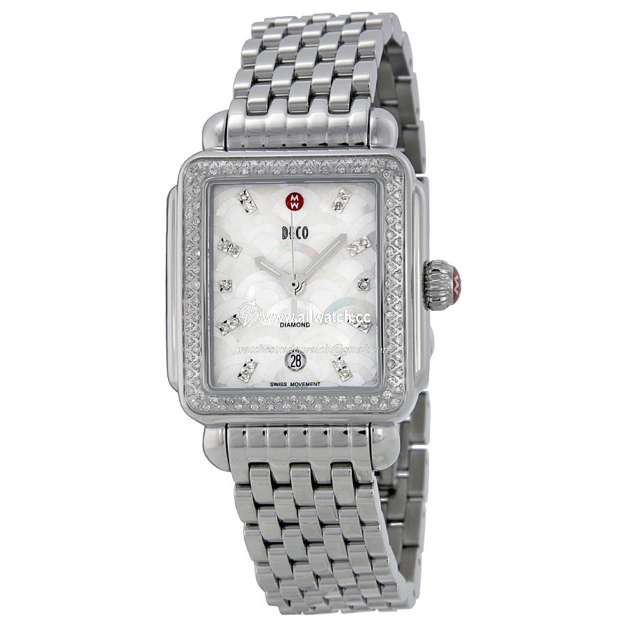 Michele MWW06T000075 Deco Ladies Quartz Stainless Steel