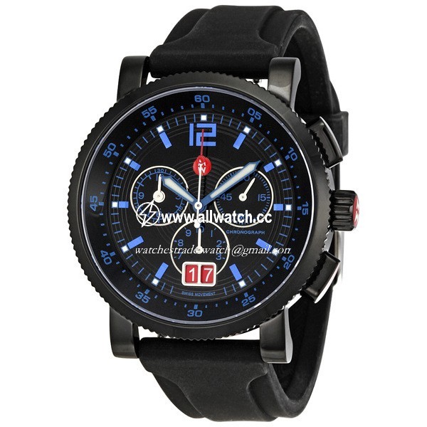 Michele MWW01K000037 Mens Quartz Black Ion-plated