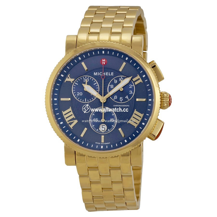 Michele MWW01K000105 Ladies Quartz Gold-plated Stainless Steel