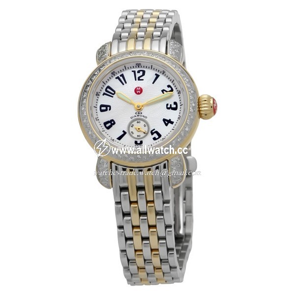 Michele MWW03A000189 Ladies Quartz Two Tone Stainless Steel