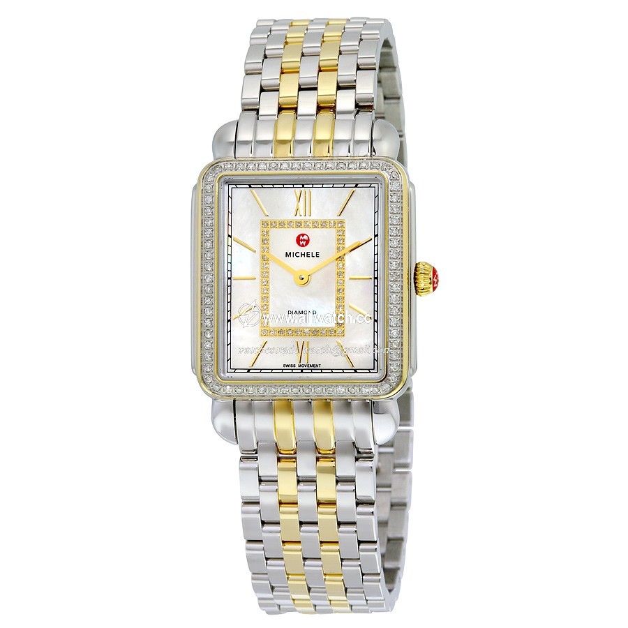 Michele MWW06X000006 Ladies Quartz Two-tone Stainless Steel
