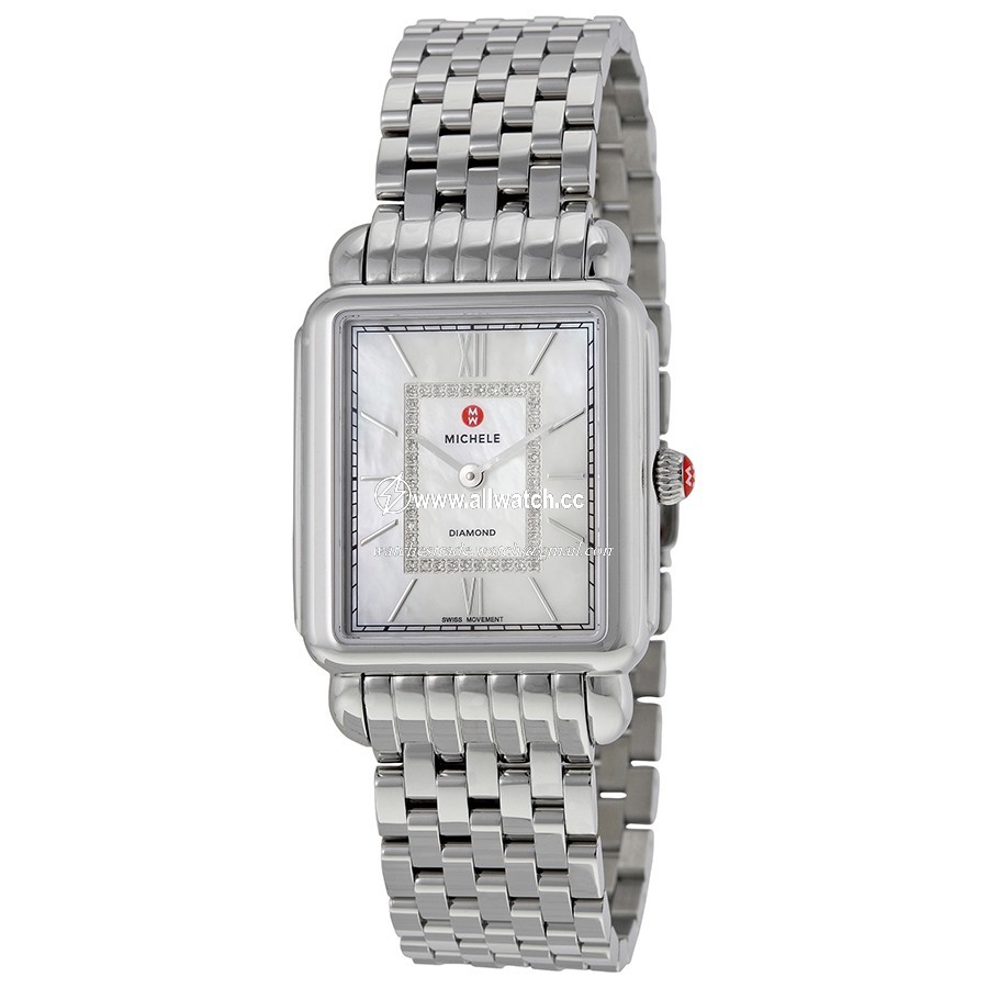 Michele MWW06X000015 Ladies Quartz Stainless Steel