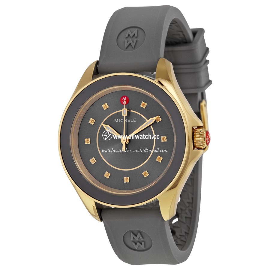 Michele MWW27A000001 Ladies Quartz Gold-plated Stainless Steel