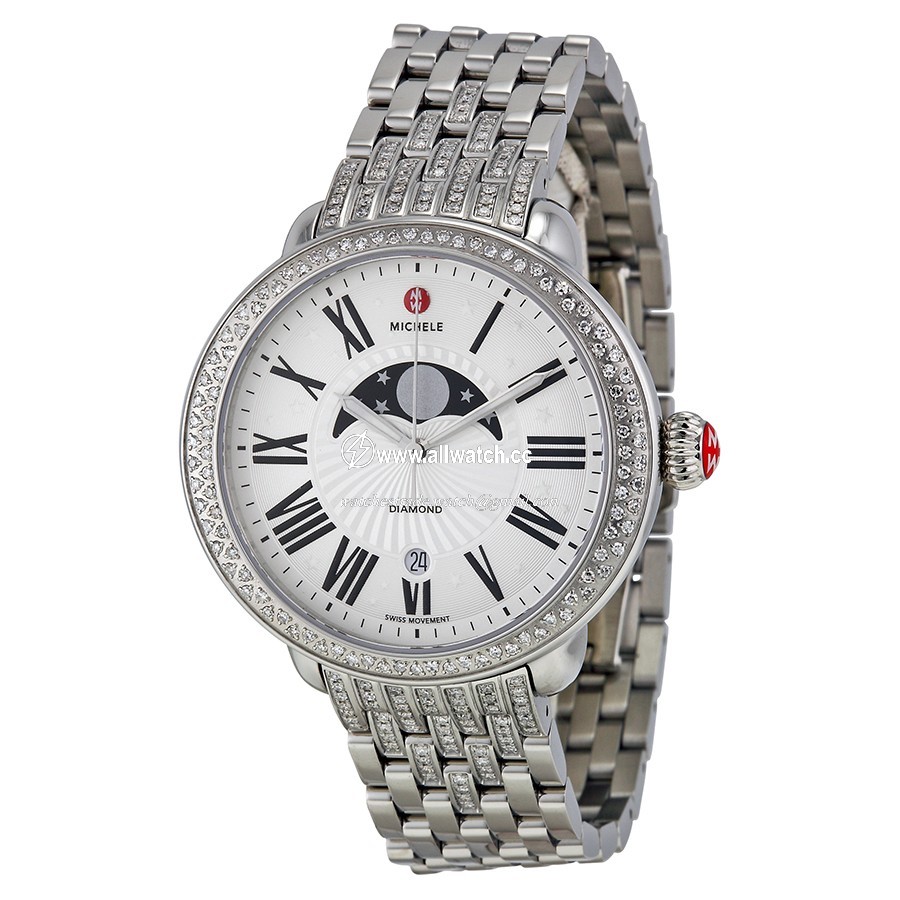 Michele MWW21D000001 Serein Ladies Quartz Stainless Steel