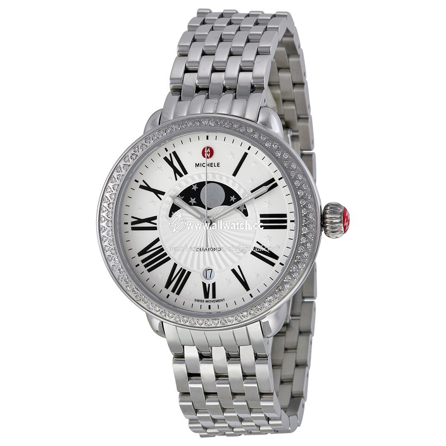 Michele MWW21D000002 Serein Ladies Quartz Stainless Steel
