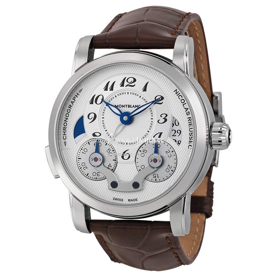 Montblanc 106487 Nicolas Rieussec Mens Automatic Stainless Steel