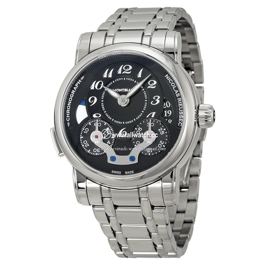 Montblanc 109996 Nicolas Rieussec Mens Automatic Stainless Steel