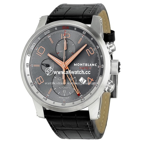 Montblanc 107063 Timewalker Mens Automatic Stainless Steel