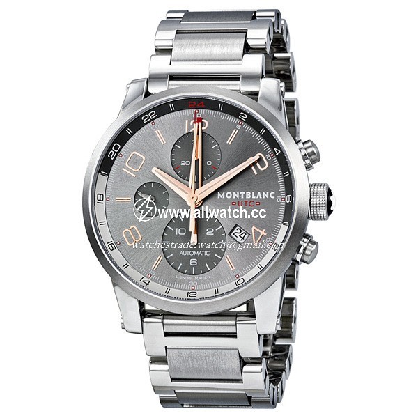 Montblanc 107303 Timewalker Mens Automatic Stainless Steel