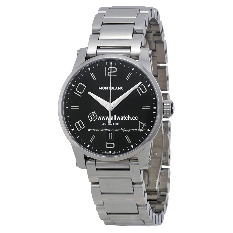 Montblanc 110339 Timewalker Mens Automatic Stainless Steel