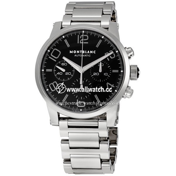 Montblanc 9668 Timewalker Mens Automatic Stainless Steel