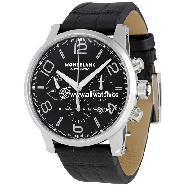 Montblanc 9670 Timewalker Mens Automatic Stainless Steel