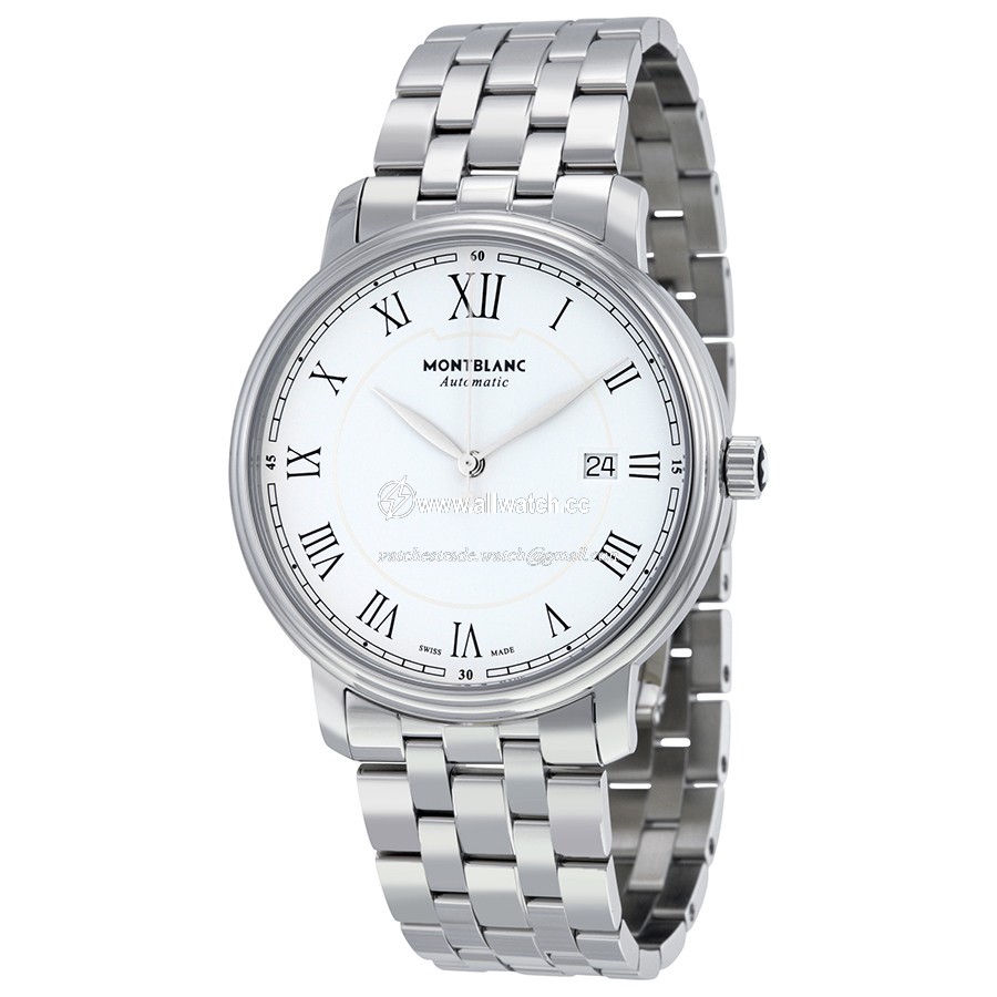 Montblanc 112610 Tradition Mens Automatic Stainless Steel