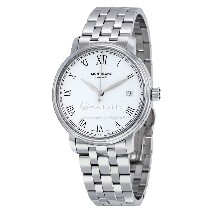 Montblanc 112632 Tradition Mens Automatic Stainless Steel