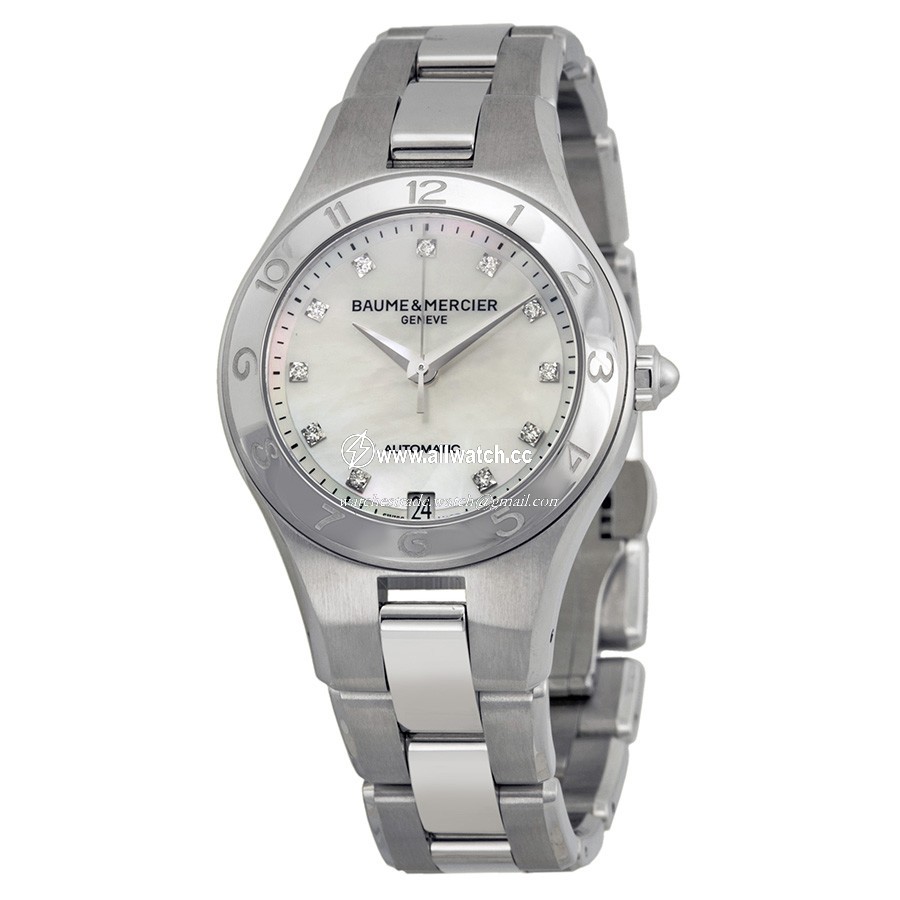 Baume et Mercier 10074 Linea Ladies Automatic Stainless Steel