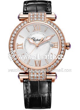 Chopard 384221-5002 Imperiale Ladies Quartz 18 kt Rose Gold