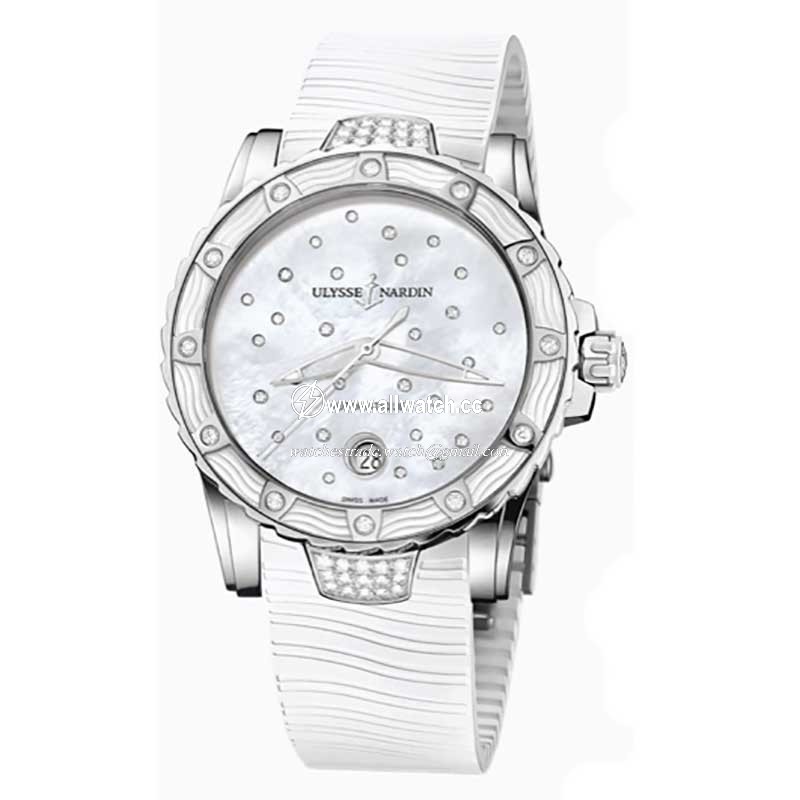 Ulysse Nardin 8153-180E-3C/20 Ladies Automatic Stainless Steel