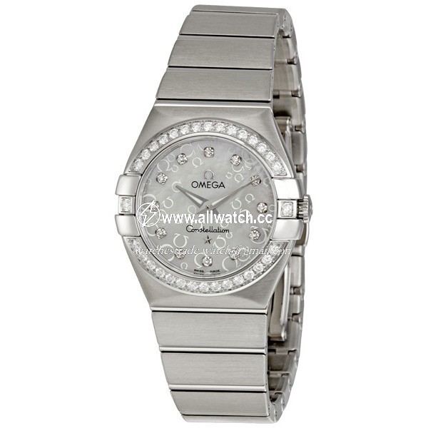 Omega 123.15.27.60.55.005 Constellation Ladies Quartz Stainless Steel