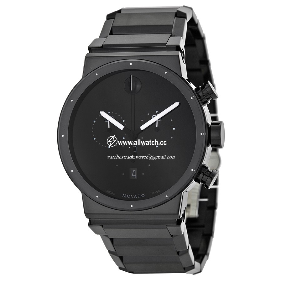 Movado 0606801 Mens Quartz Black PVD Stainless Steel