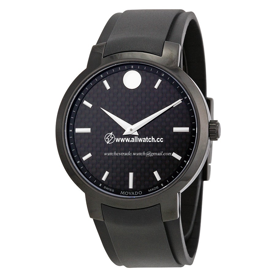 Movado 0606849 Mens Quartz Black Ion-plated Stainless Steel