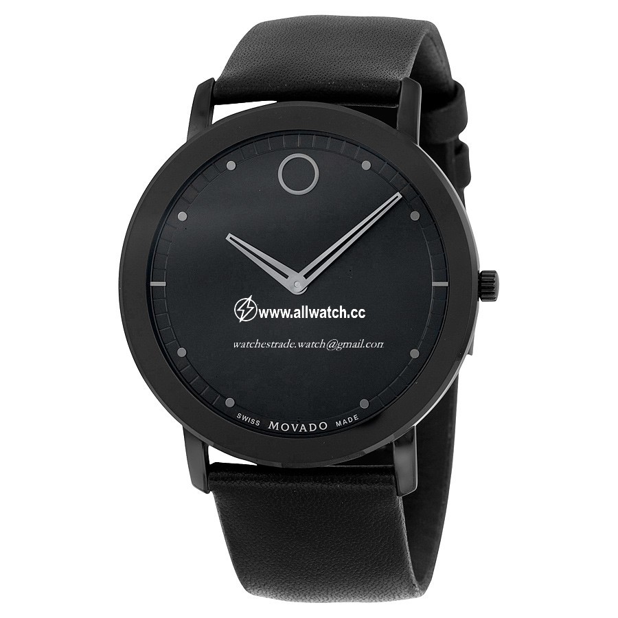 Movado 0606884 Mens Quartz Black PVD Stainless Steel
