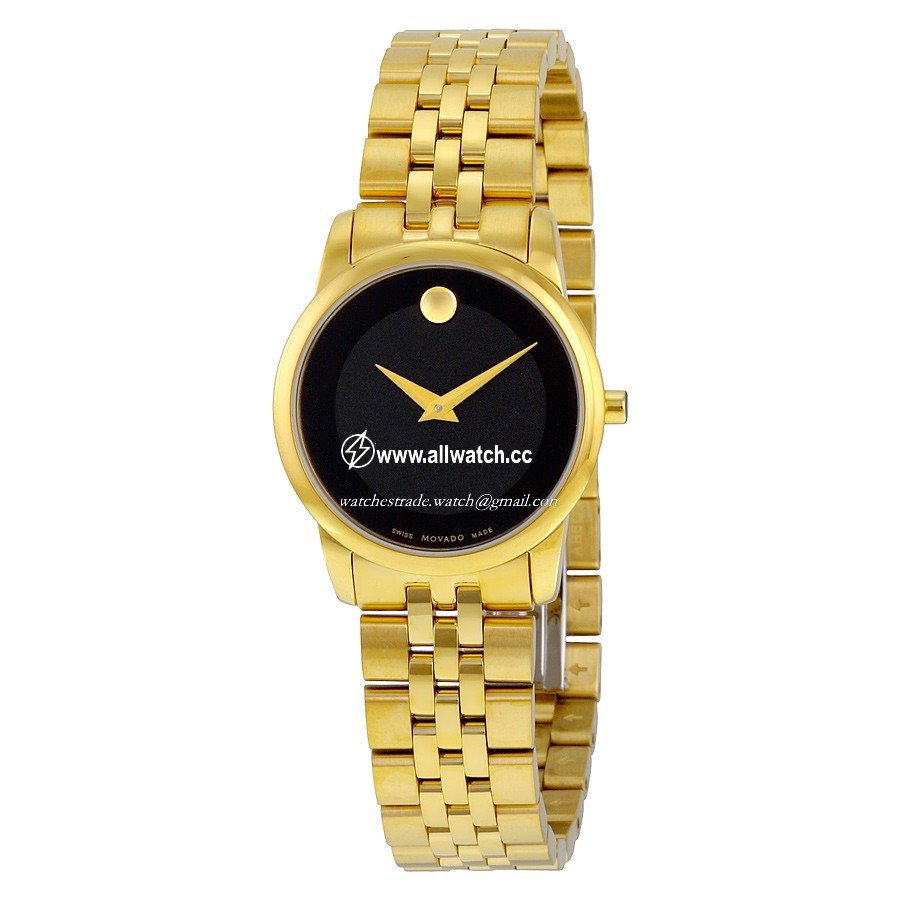 Movado 0607005 Ladies Quartz Yellow Gold PVD-finished Stainless Steel