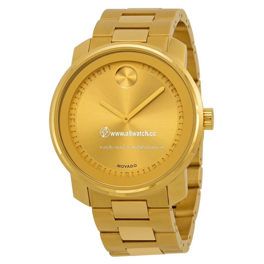 Movado 3600258 Mens Quartz Gold-tone Stainless Steel