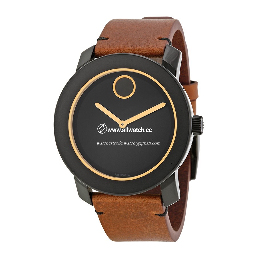 Movado 3600274 Mens Quartz Black PVD Stainless Steel