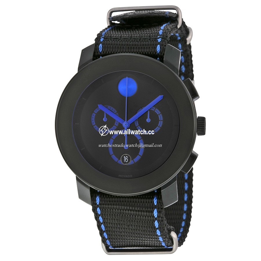 Movado 3600309 Mens Quartz Black TR90 Composite