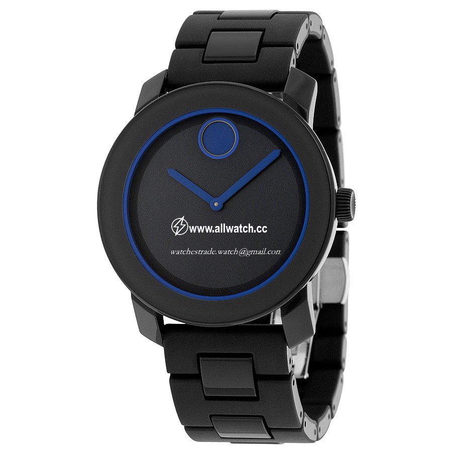 Movado 3600314 Unisex Quartz Navy TR90 Composite Polyurethane and Steel
