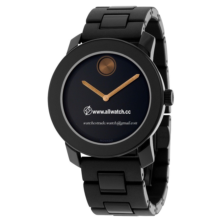Movado 3600315 Unisex Quartz Black TR90 Composite Polyurethane