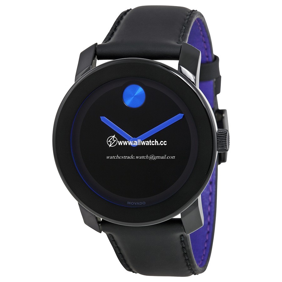 Movado 3600015 Bold Unisex Quartz Black PVD Stainless Steel and TR90 Resin