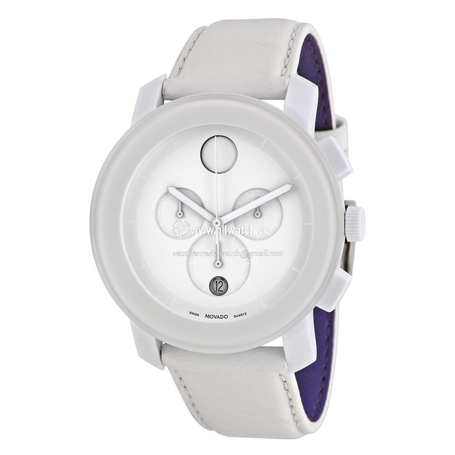 Movado 3600025 Bold Unisex Quartz White TR90 Composite