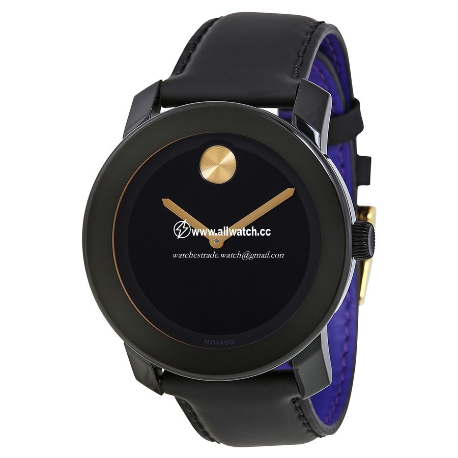 Movado 3600046 Bold Mens Quartz Black TR90 Composite