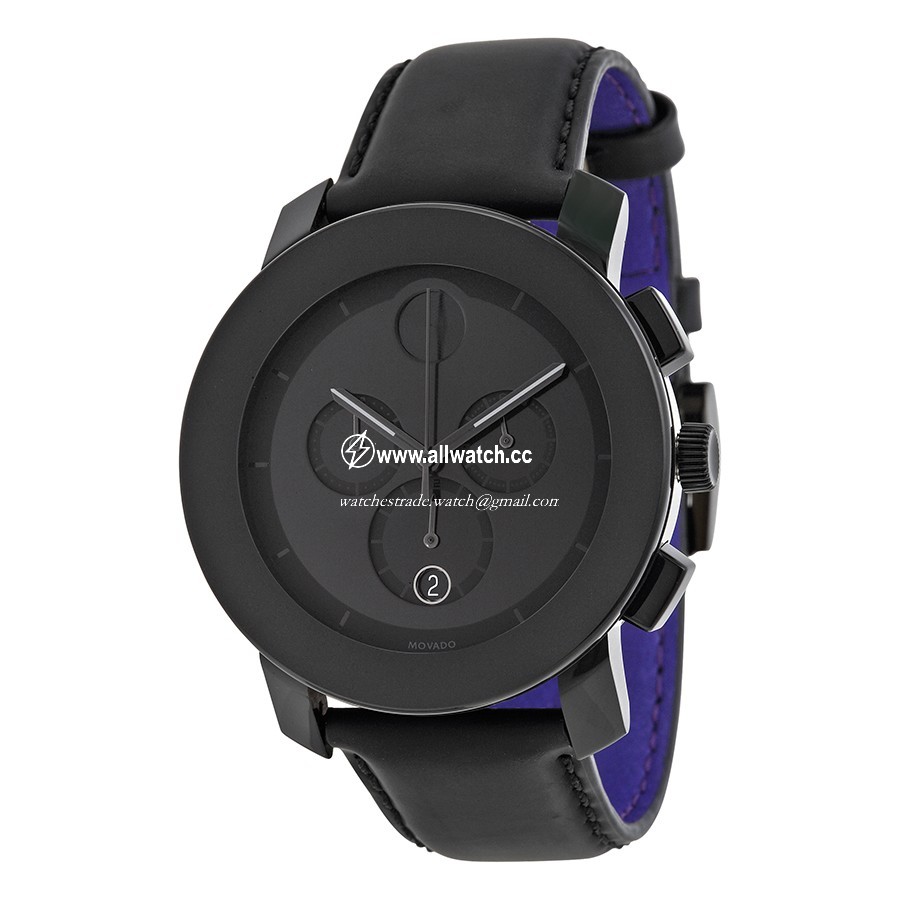 Movado 3600089 Bold Mens Quartz Black TR90 Composite